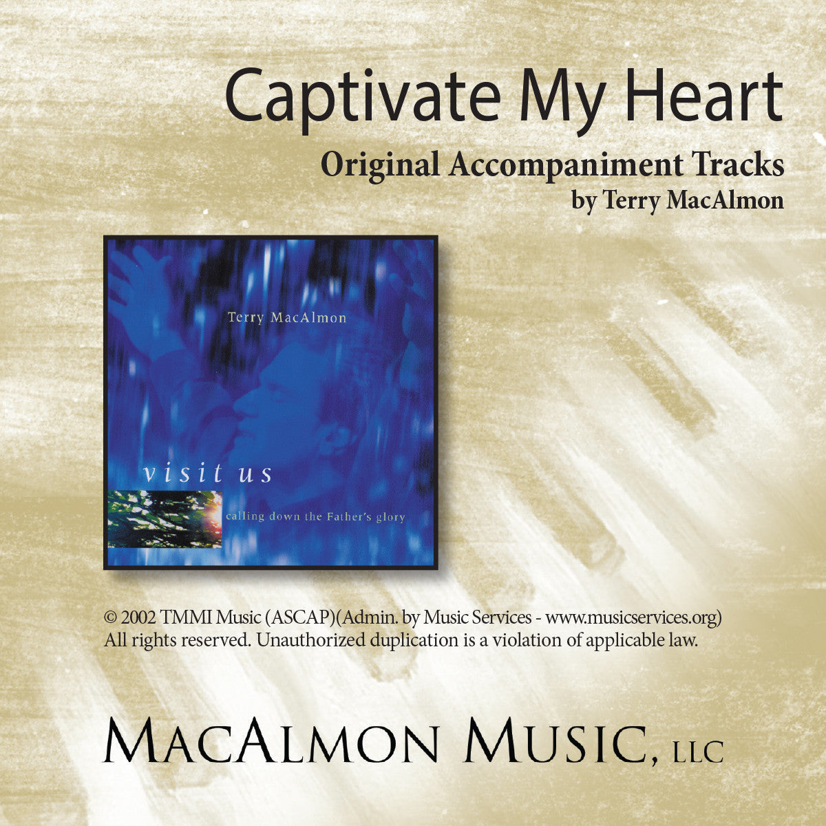 'Captivate My Heart' - Terry MacAlmon (MP3 Accompaniment Track)